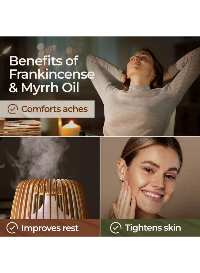 gya labs Frankincense And Myrrh Oils For Diffuser (0.34 Fl Oz X 2) - Image 5