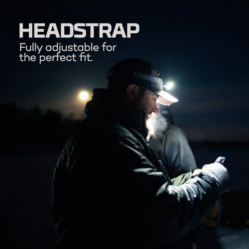 NEBO MYCRO 500+ Rechargeable Headlamp | 500 Lumens, 7 Light Modes, Water Resistant, Detachable Hat Clip, Super Bright Head Lamp for Camping & Hiking, Includes Micro USB-C Charging Cable - Image 2