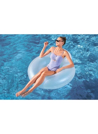 Bestway, Inflatable Moon Dust Swim Tube Glitter Pool Float Ring Kids Adults Sparkle Swimming Ring Water Float Lightweight Durable Summer Pool Beach Toy with Repair Patch, 42 Inch - view 4