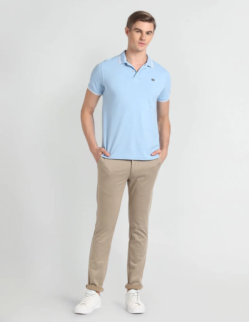 Arrow Khaki ASAGTR2455 ME. KHAKI Mens Trousers for Men | Best Price UAE
