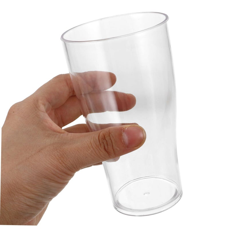 Reusable Plastic Cups 20 Ounce Clear Outdoor Party Beverage Drinkware for Home Events - Image 4