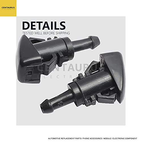 CE Centaurus Electronics CENTAURUS 4805742AB Windshield Wiper Washer Nozzle Spray Jet Kit (set of 2) Replacement for 01-10 Pt Cruiser, 05-10 300, 06-10 Charger, 07-13 Journey, 07-12 Caliber - Image 4
