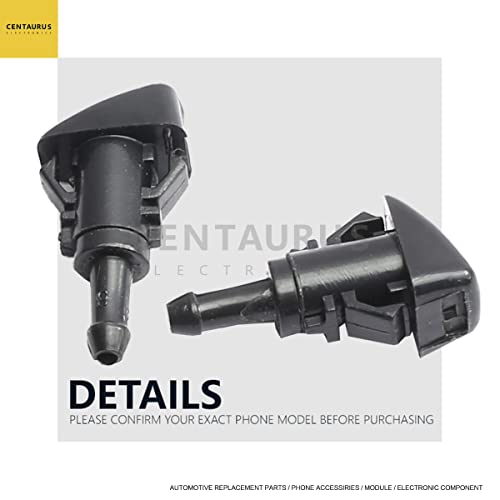 CE Centaurus Electronics CENTAURUS 4805742AB Windshield Wiper Washer Nozzle Spray Jet Kit (set of 2) Replacement for 01-10 Pt Cruiser, 05-10 300, 06-10 Charger, 07-13 Journey, 07-12 Caliber - Image 5