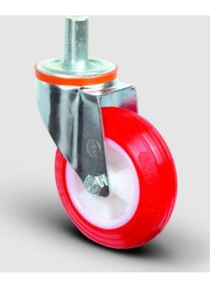 Emes Spherical Pin Connection, Bushing, Polyurethane Light Industry Wheel Diameter: 125 - Em03 Zkp 125 