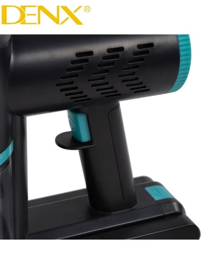 Denx Cordless Vacuum Cleaner 6-in-1 Stick – Rechargeable Battery, Up to 40 Min Runtime, Lightweight Powerful Suction for Pet Hair, Carpet, Tile, Car, and Floor with LED Display - Image 5