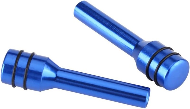 klarako Door Lock Pin Cover, 2Pcs Aluminum Alloy Universal Car Truck Interior Door Lock Knob Pull Pin Covers - Image 3