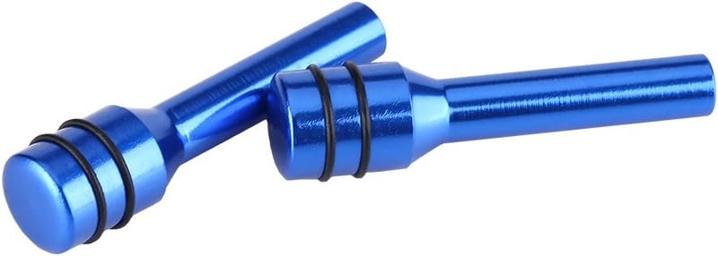 klarako Door Lock Pin Cover, 2Pcs Aluminum Alloy Universal Car Truck Interior Door Lock Knob Pull Pin Covers - Image 4