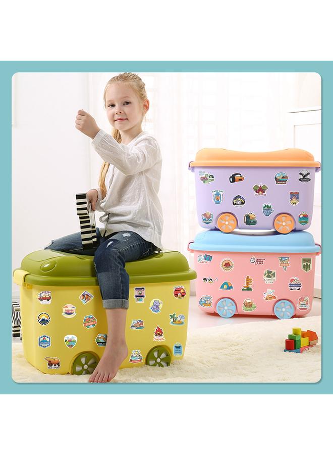 Bluejw 400 Stickers Outdoor Landscape Travel Camping Car Mountain Whistling Stickers - Image 4