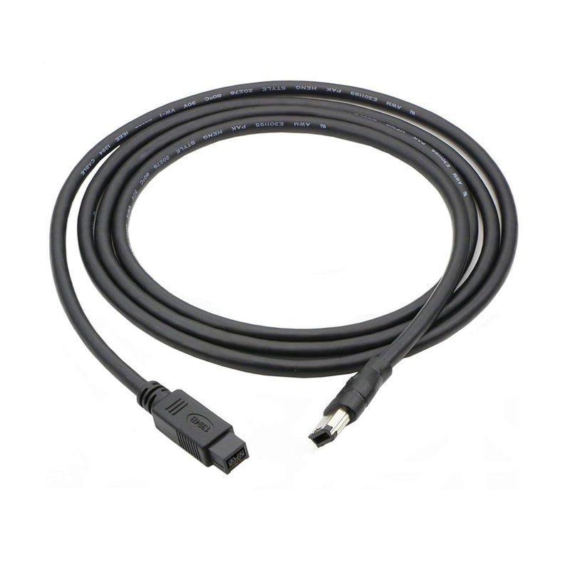 كابل Firewire IEEE1394، محول من منفذ ذكري بـ 6 أطراف إلى منفذ ذكري بـ 9 أطراف، مناسب للطابعات وأجهزة المسح الضوئي والأقراص الصلبة - Image 5
