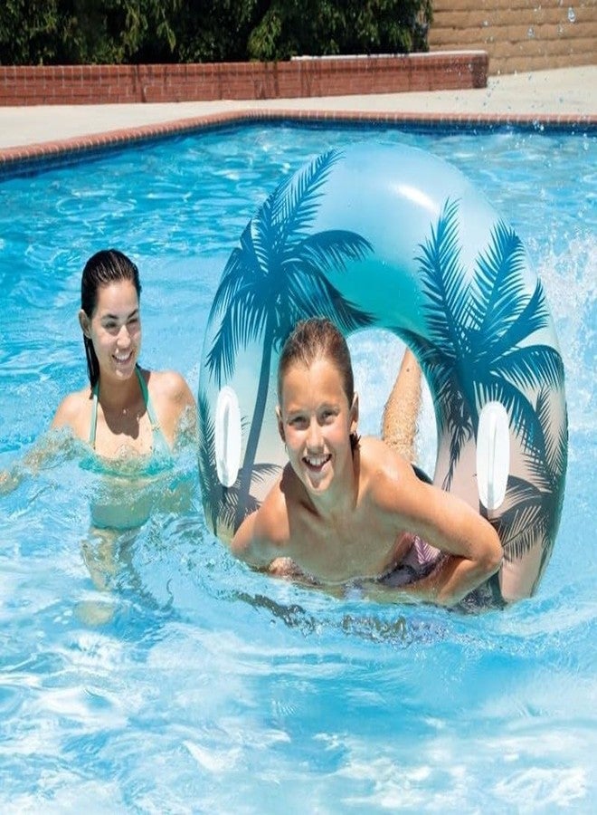 Jilani Swim Ring Inflatable Giant Printed Tube for Swimming Pool 38" Pack of 1 - Image 3