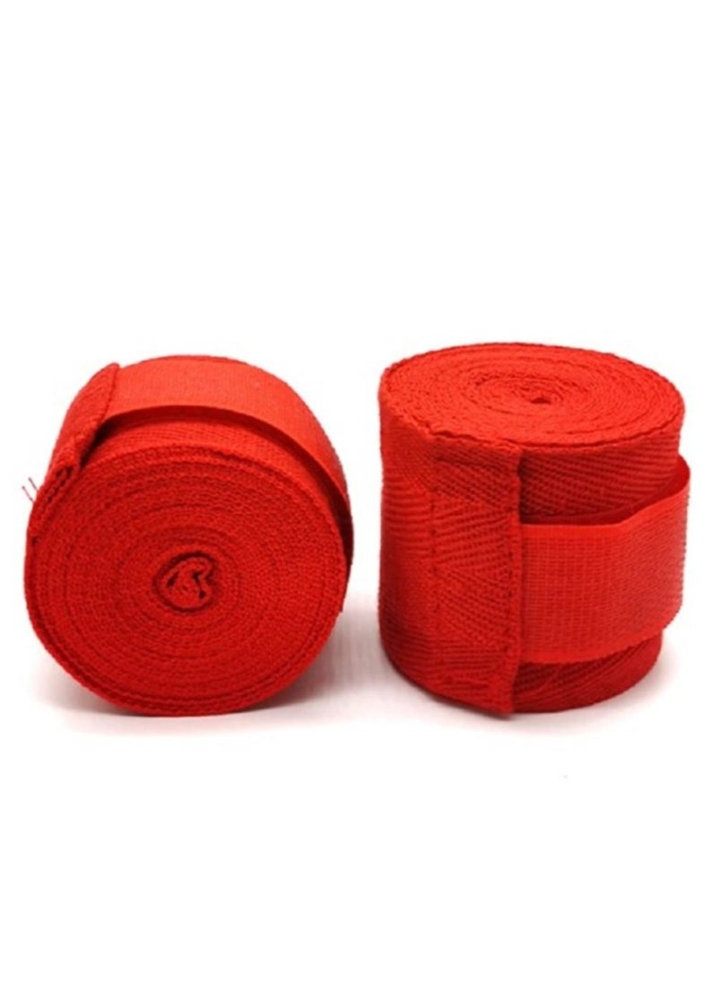 Generic - Boxing and MMA Resistance Hand Wrap Under the name of Precision Design in pure white color, provides great support and posture correction during training sessions - one size fits all - Image 1