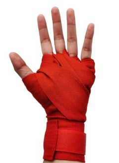Boxing and MMA Resistance Hand Wrap Under the name of Precision Design in pure white color, provides great support and posture correction during training sessions - one size fits all