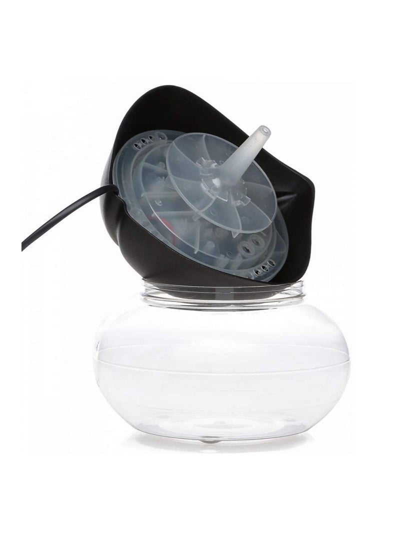 NTECH Leaf Shaped Electrical Water Air Purifier Air Revitalizer Air Freshener Air Humidifier For Your Home Office Kitchen And Office Frag Air Black - Image 2