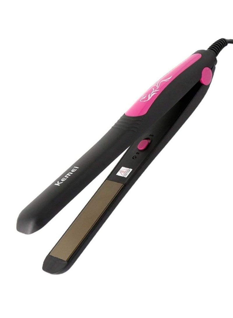 NIBEMINENT Professional Hair Straightener Black - Image 1