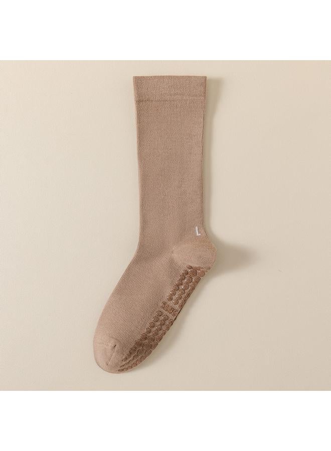 Bluejw Yoga Socks Professional Non-slip Calf Socks Women's Fitness Dance Pressure Long Barrel Pilates Sports Muscle Socks - Image 1
