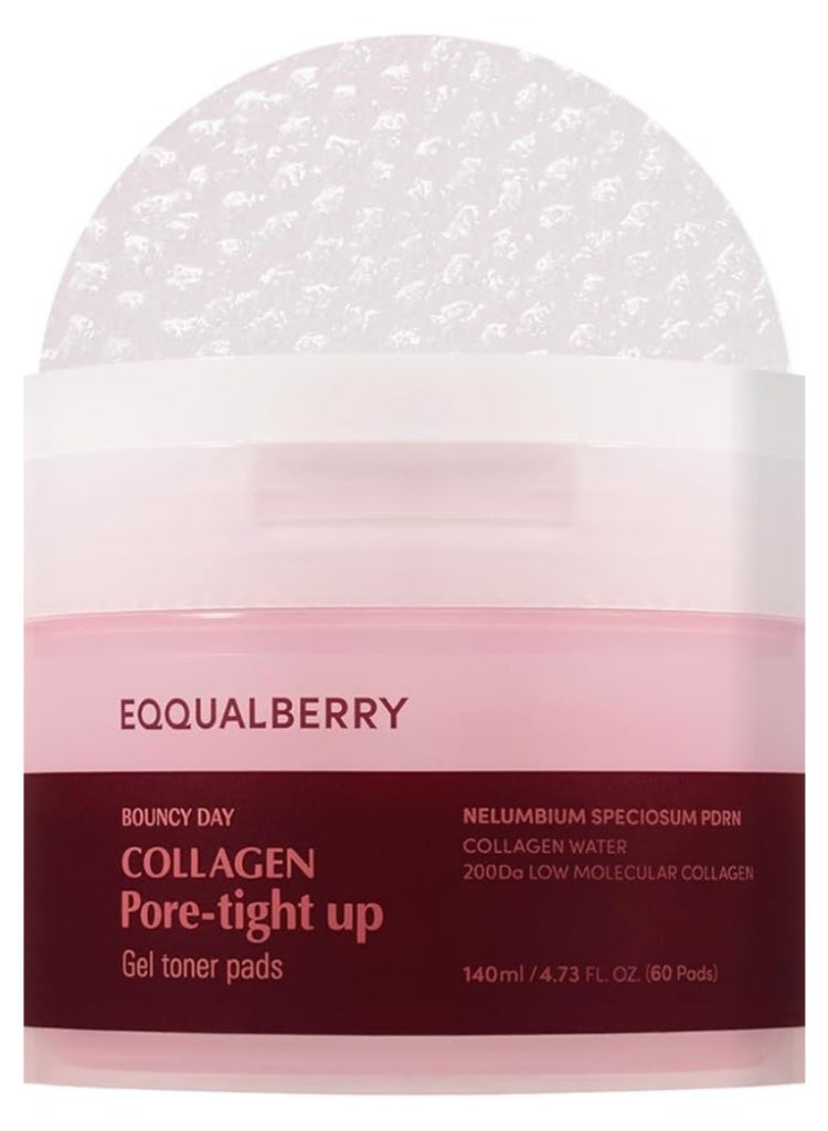 إيكوالبيري مناديل كولاجين لتضييق المسام من إيكوال بيري | ترطيب وشد البشرة وتنقيتها - Image 1