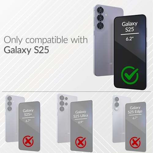 Crave Dual Guard Compatible with Samsung Galaxy S25 Case, Shockproof Protection Dual Layer Case for Samsung Galaxy S25 - Forest Green - Image 2