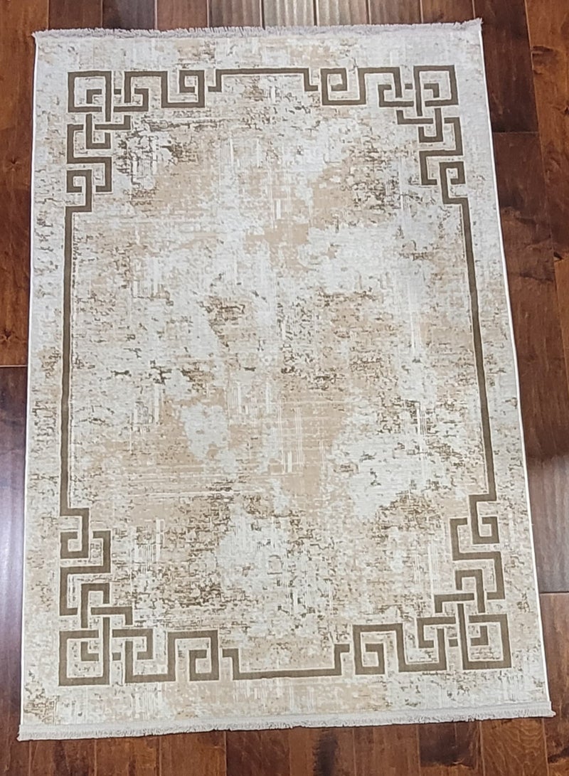 Turkish Machine-Made rug 200x300 cm Pure Polypropylene material rug good for living area - Image 1