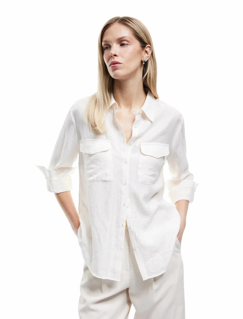 كوتون Long Sleeve Shirt