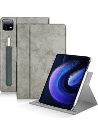 360° Adjustable Swivel Case for Xiaomi Pad 6/6 Pro, Comes with external pen holder, with Xiaomi Pad 6 Tablet 11 inch Latest Multi-Angle Stand Cover for Mi Pad 6 Pro Tablet (Gray, Does Not Include Pen) - pzsku/Z9EBD9AE6CC470907C2B2Z/45/_/1712650303/44b350d6-dc54-4139-a2d8-b194ace72b1e