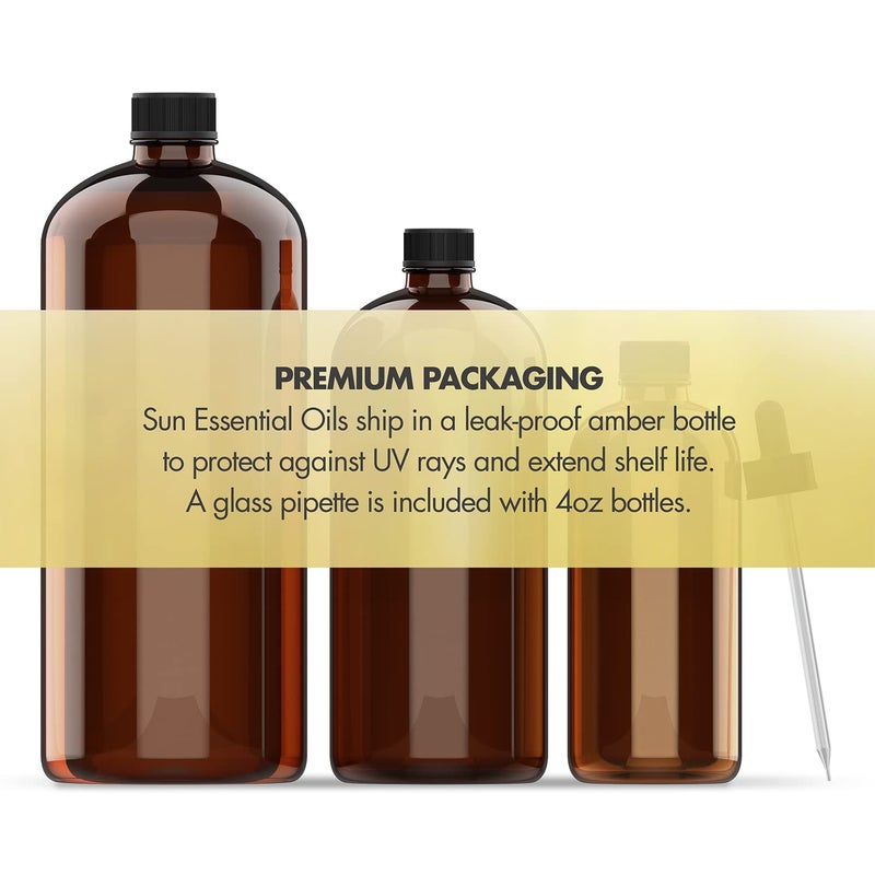 Sun Essential Oils Sun Essentials Oils - 8 oz Eucalyptus Essential Oil with Dropper for Diffuser, Skin, Aromatherapy Massage, Humidifier, Scent for Candle, Lotion & Soap Making at Home, Fragrance for Room - Image 4