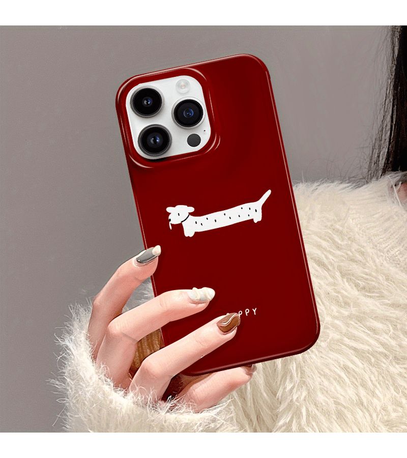 حافظة هاتف لـ iPhone 16 Plus مناسبة للأجهزة 11 و12 و13 و14 و15 وSE، بنمط كوري، مادة فيلمية، مضادة للصدمات بتصميم زاهٍ وواقعي، شاملة الكل متوافقة بألوان متنوعة 1 - Image 5