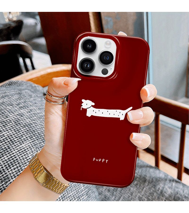 حافظة هاتف لـ iPhone 16 Plus مناسبة للأجهزة 11 و12 و13 و14 و15 وSE، بنمط كوري، مادة فيلمية، مضادة للصدمات بتصميم زاهٍ وواقعي، شاملة الكل متوافقة بألوان متنوعة 1 - Image 3