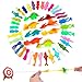 Vinsot 40 Pcs Finger Slingshot Animal Toys Dinosaur Finger Traps Animal Slingshots Catapult Toys Funny Flicking Dinosaur Flying Flingers for Kids Adult Flying Games and Party Favors - Image 4