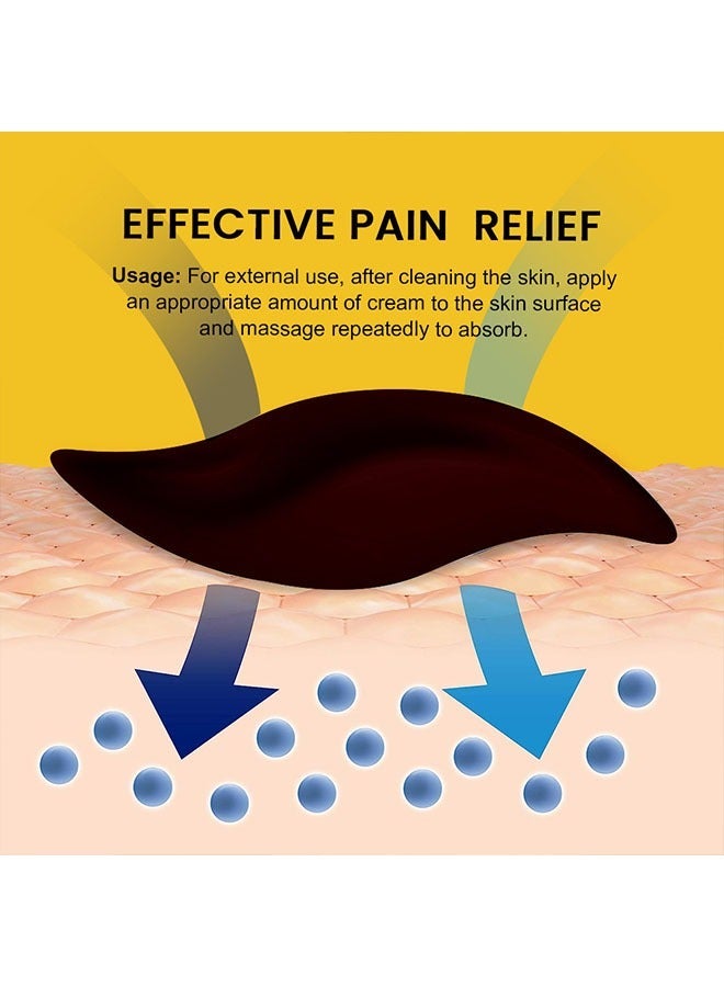 Sumifun Chinese Red Tiger Relief Pain Ointment 20g, Relieve Arthritis Pain, Joint Pain and Numbness, Hot Muscle Relaxer Patch to Promote Blood Flow for Neck Elbow Shoulder Joint and Knee Pain - Image 4