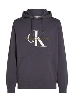 Calvin Klein Jeans Drawstring Logo Print Hoodie  - Image 5