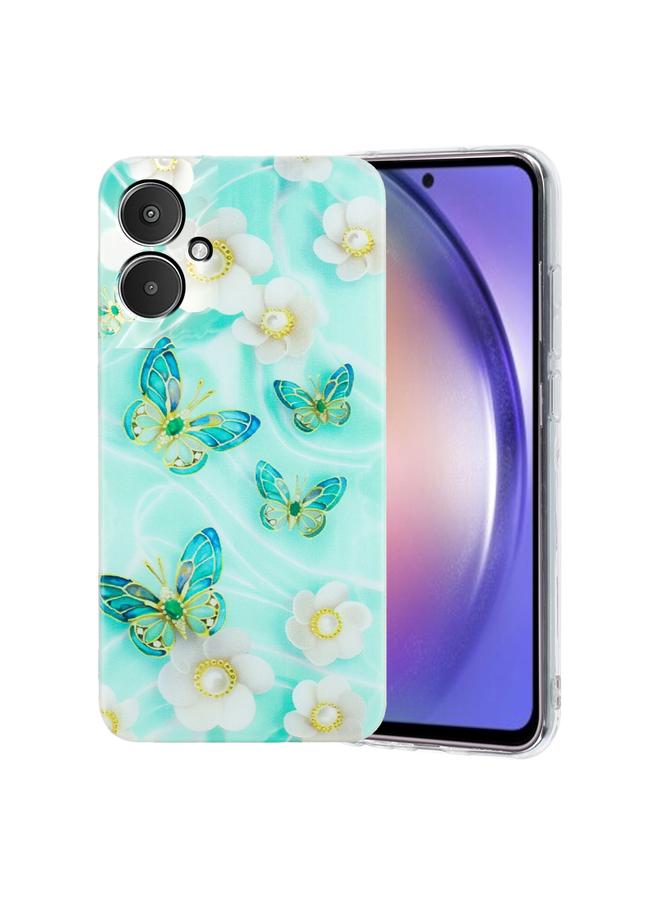 The Bros Case For Xiaomi Redmi 13C 4G Colorful Painting Pattern TPU Phone Case