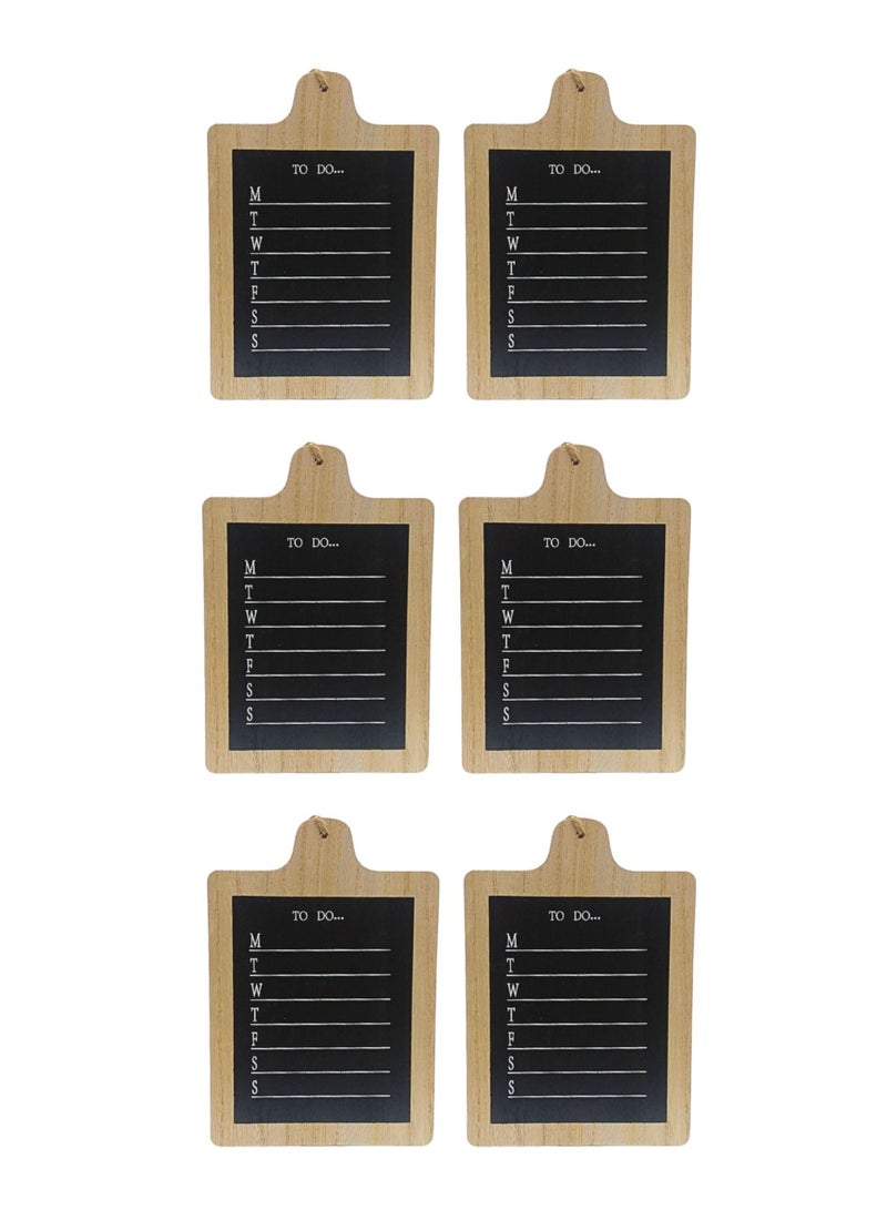 Sadaf Week Woods Crafts 20x14cm (PACK OF 6)  - Image 1