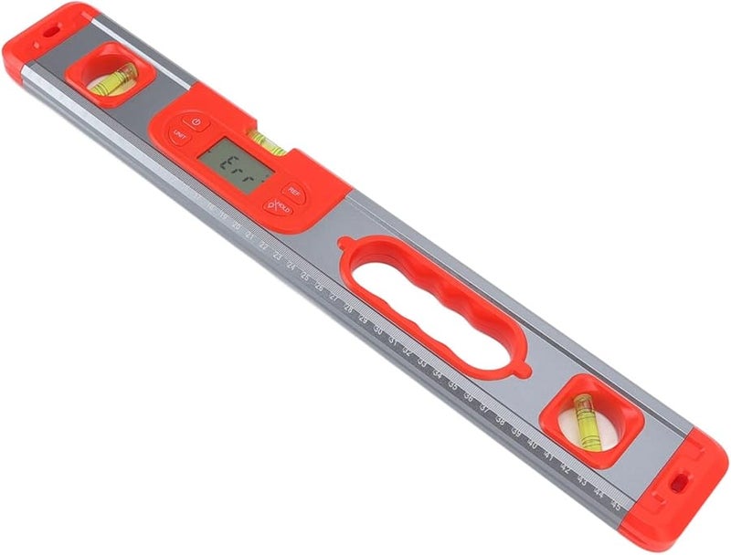 Digital Level Protractor Inclinometer Combo Red Backlit Display 0 01 Degree Accuracy - Image 2