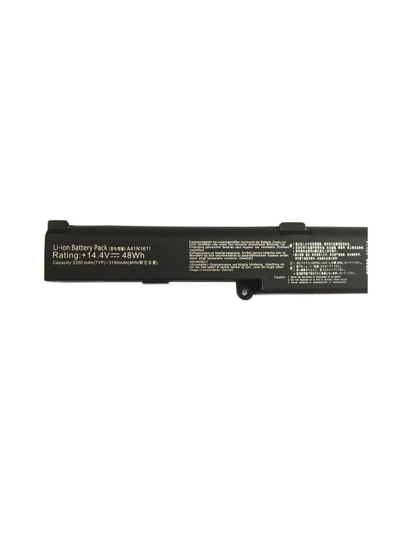 Terabyte استبدال بطارية A41N1611 لأجهزة Asus Rog Strix GL553VD GL553VE GL553VW GL753V GL753VD GL753VE FX53VD FX53VE FX53VW FX553VD FX553VE FX753VD FX753VE ZX53VW ZX553VD PX553VD PX753VD G553VD G553VE - Image 3