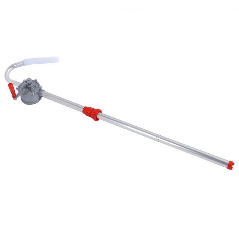 Hand Diesel Transfer Pump Aluminum Alloy for Gasoline Fuel Hydraulic Oil Kerosene 32mm - Image 2