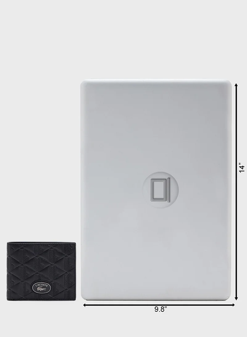 LACOSTE Monogram Billfold Wallets