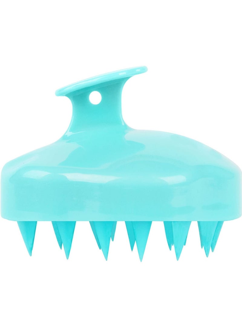 Hair Scalp Massager Brush for Effective Hair Cleaning and Scalp Exfoliation - Perfect for Curly, Straight, and Thick Hair - Ideal for Relaxation and Stress Relief – Light Blue - Image 1