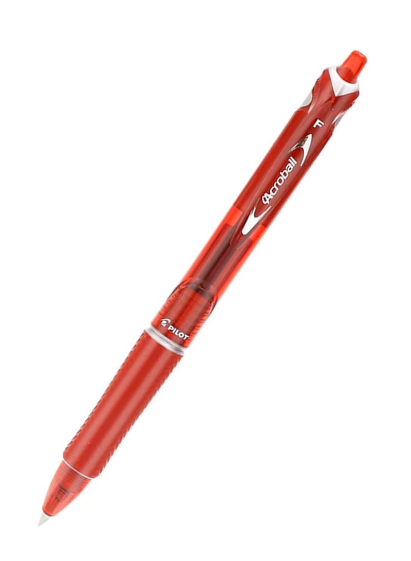PILOT 12-Piece Acroball Retractable Ballpoint Pen Fine Tip Red Ink - Image 2
