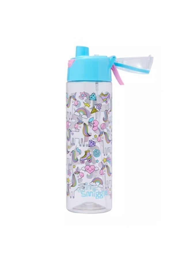 Smiggle Spray Water Bottle Cartoon Portable Mug Large Capacity 750ml - Image 2