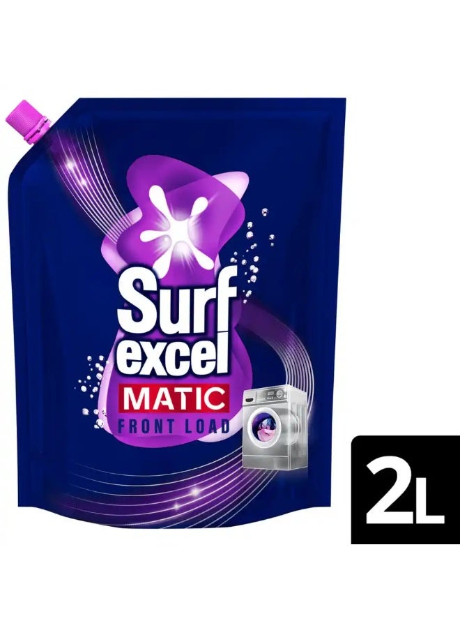 Surf Excel Matic Front Load Detergent Liquid Refill | Tough Dried Stain Removal