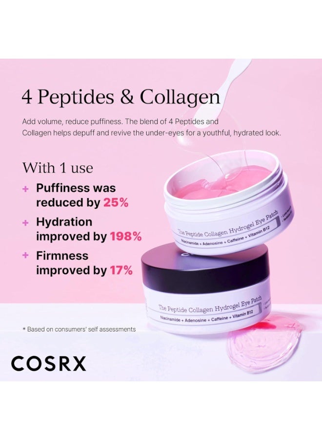 كوسرإكس The Peptide Collagen Hydrogel Eye Patch 60 pcs - Image 3