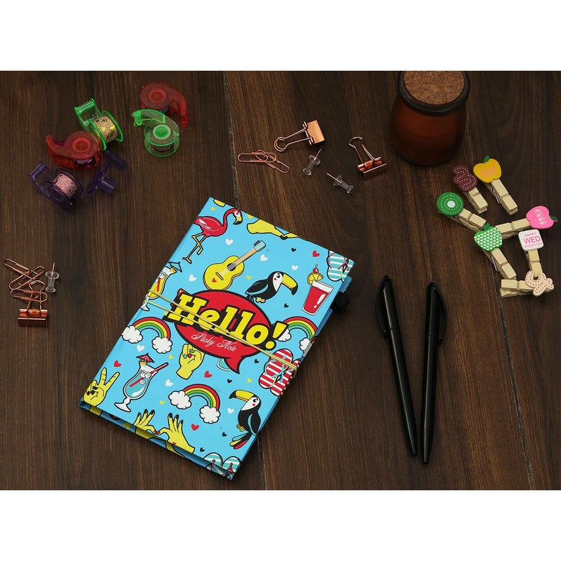 Moaae Mopo MOMP Note Pad/Memo Book with Sticky Notes & Clip Holder with Pen for Gifting - Image 5