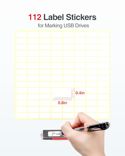 Luxtude Flash Drive Case with Labels, USB Storage Case, 49 Slots Thumb Drive Cases, USB Organizer Cases for Samsung,for Sandisk, Memory Stick, Medium - Image 3