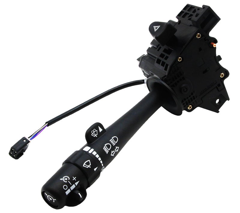 LEVANLIGHT Turn Signal Wiper Dimmer Combination MultiFunction Switch Compatible for 20022009 Chevy Silverado Tahoe GMC Sierra Yukon Envoy Cadillac Replaces 12450067 D6299A SW3792