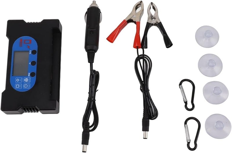 25W Monocrystalline Solar Panel Kit with 10A Charge Controller for Outdoor Battery Fast Charging - Image 4