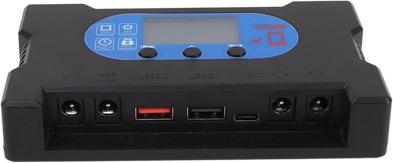 25W Monocrystalline Solar Panel Kit with 10A Charge Controller for Outdoor Battery Fast Charging - Image 5