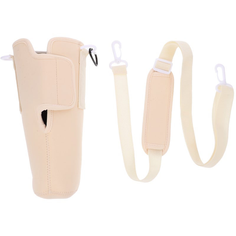 Tumbler Cup Cover Water Bottle Holder Carrier Cover Bag with Adjustable Strap for Travel - Image 1