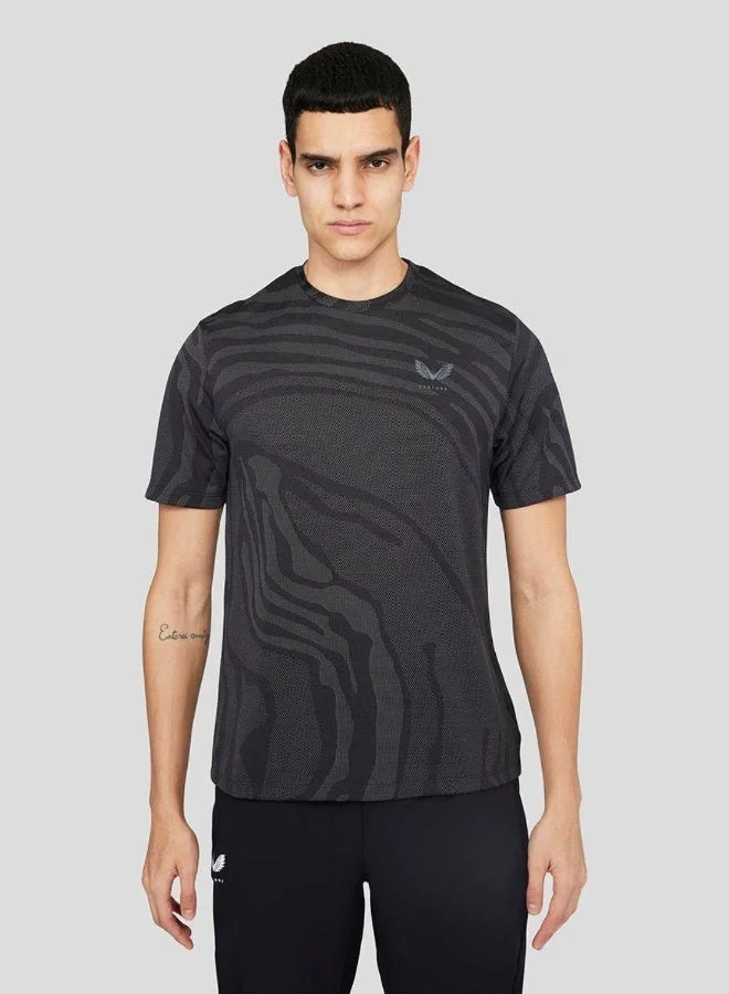 CASTORE Black Classic Core Tech Tee