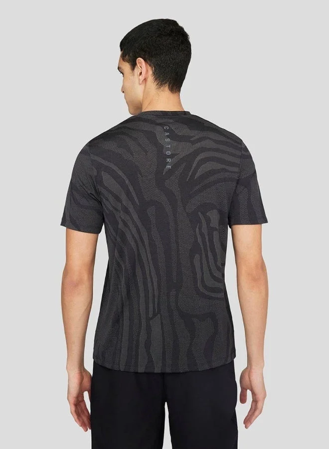 CASTORE Black Classic Core Tech Tee