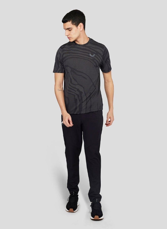 كاستور تي شيرت كلاسيك أسود بتقنية كور - Image 3